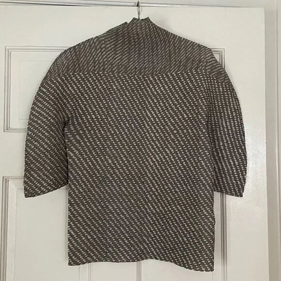 Issey Miyake Mock Turtleneck Medium - Picture 2 of 5